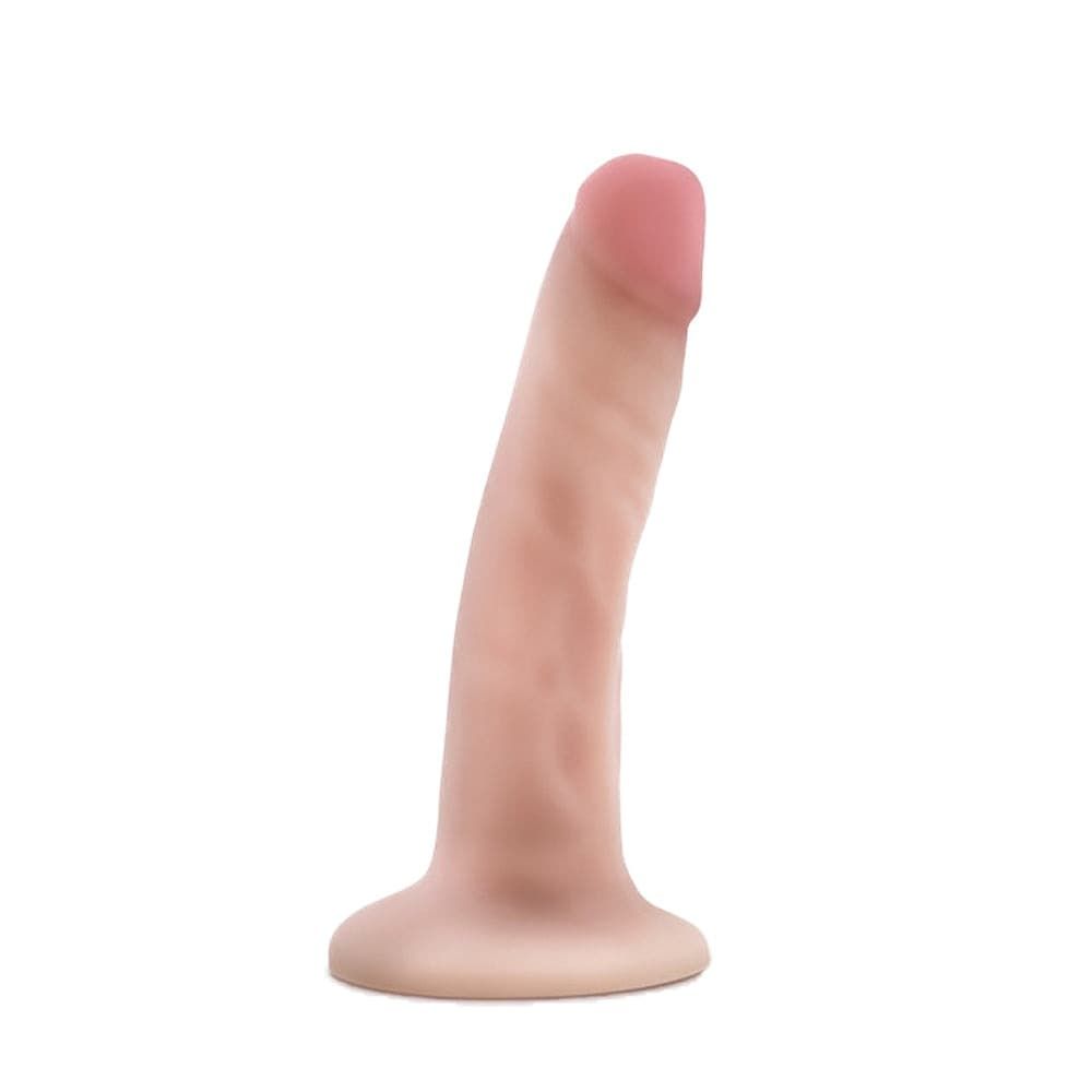 5.5&quot; Dr. Skin Silicone Dr. Lucas Dildo - Vanilla