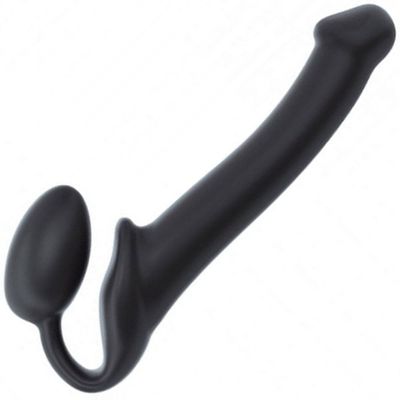 Strap-on-Me Double-Ended Dildo - Medium - Black