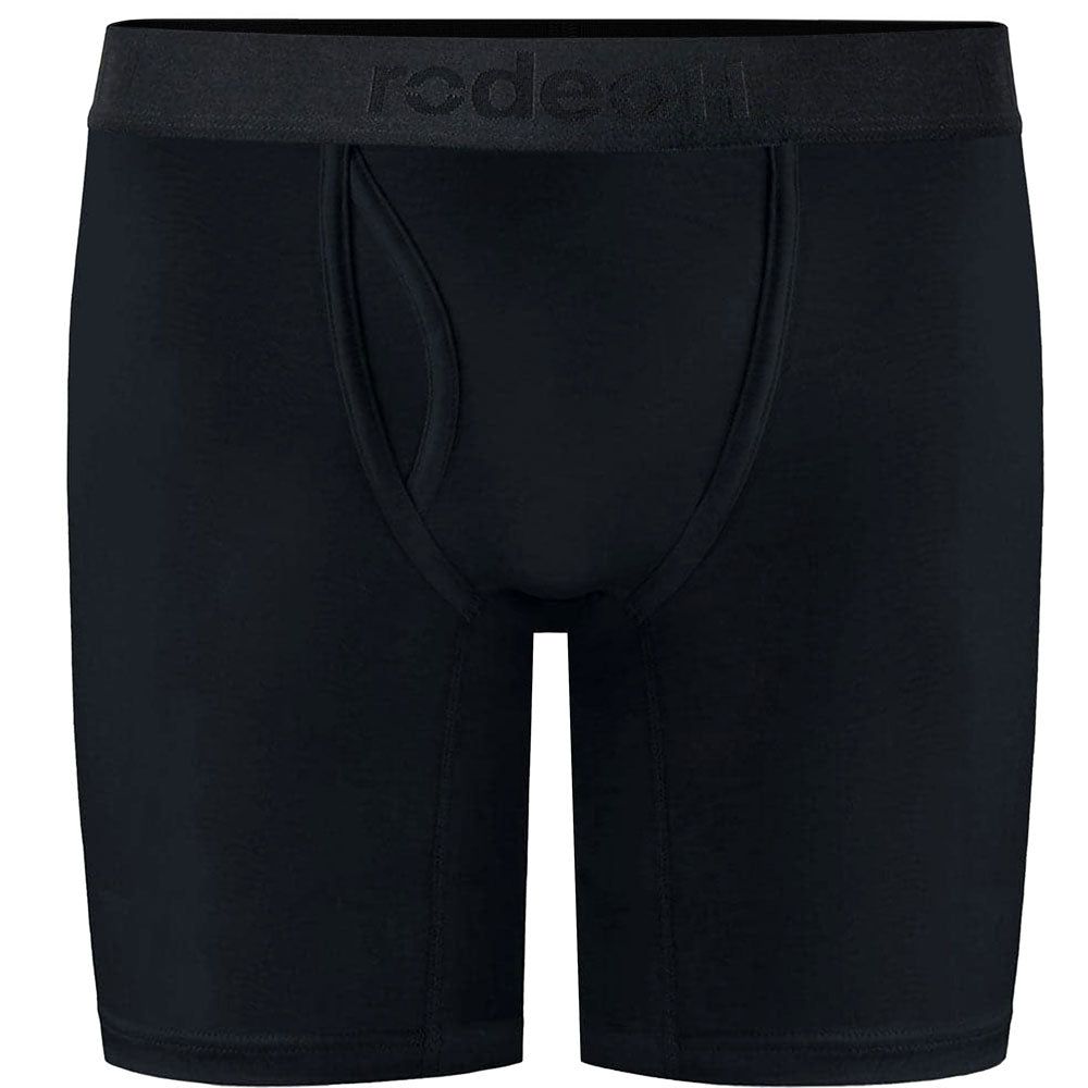 9&quot; Top Loading Boxer Packer Underwear - Black