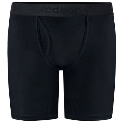 9&quot; Top Loading Boxer Packer Underwear - Black