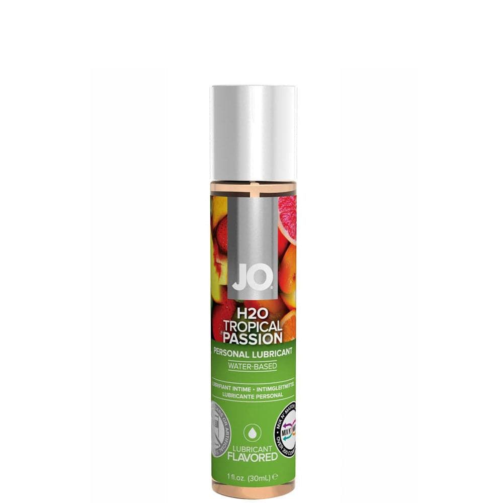 JO H20 Water Based Flavored Lubricant - Tropical Passion 1 fl. oz. (30 ml)
