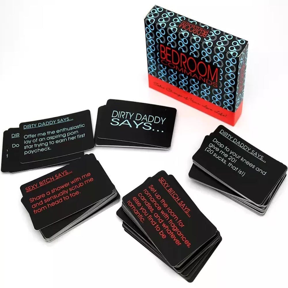 Bedroom Commands Sexy Card Game