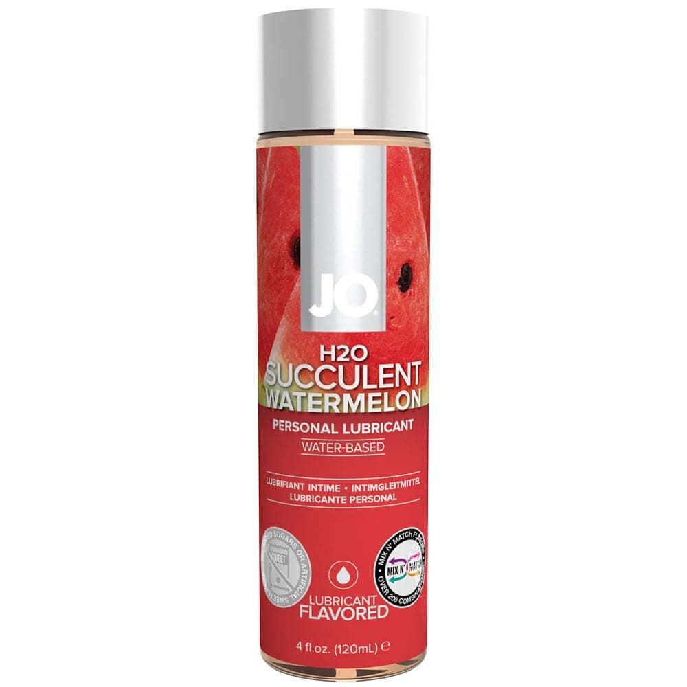 JO H20 Water Based Flavored Lubricant - Succulent Watermelon 4 fl. oz. (120 ml)