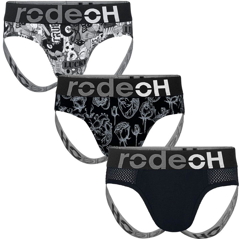 Shift Jock Underwear 3 Pack - Monochrome - Multipack