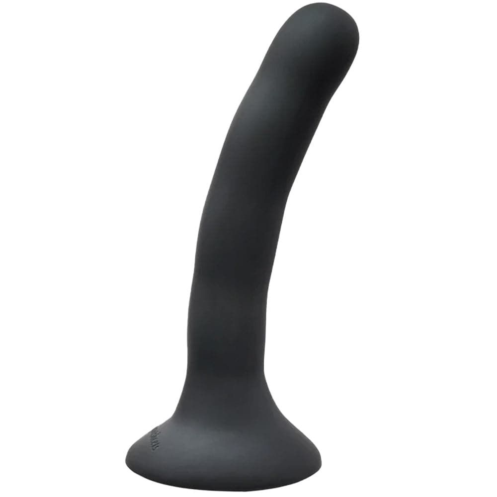 5&quot; Please - Silicone Dildo - Black