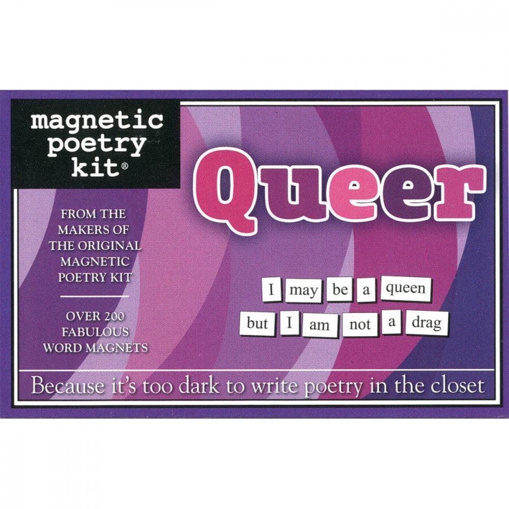 Magnetic Poetry Kit: Queer Edition
