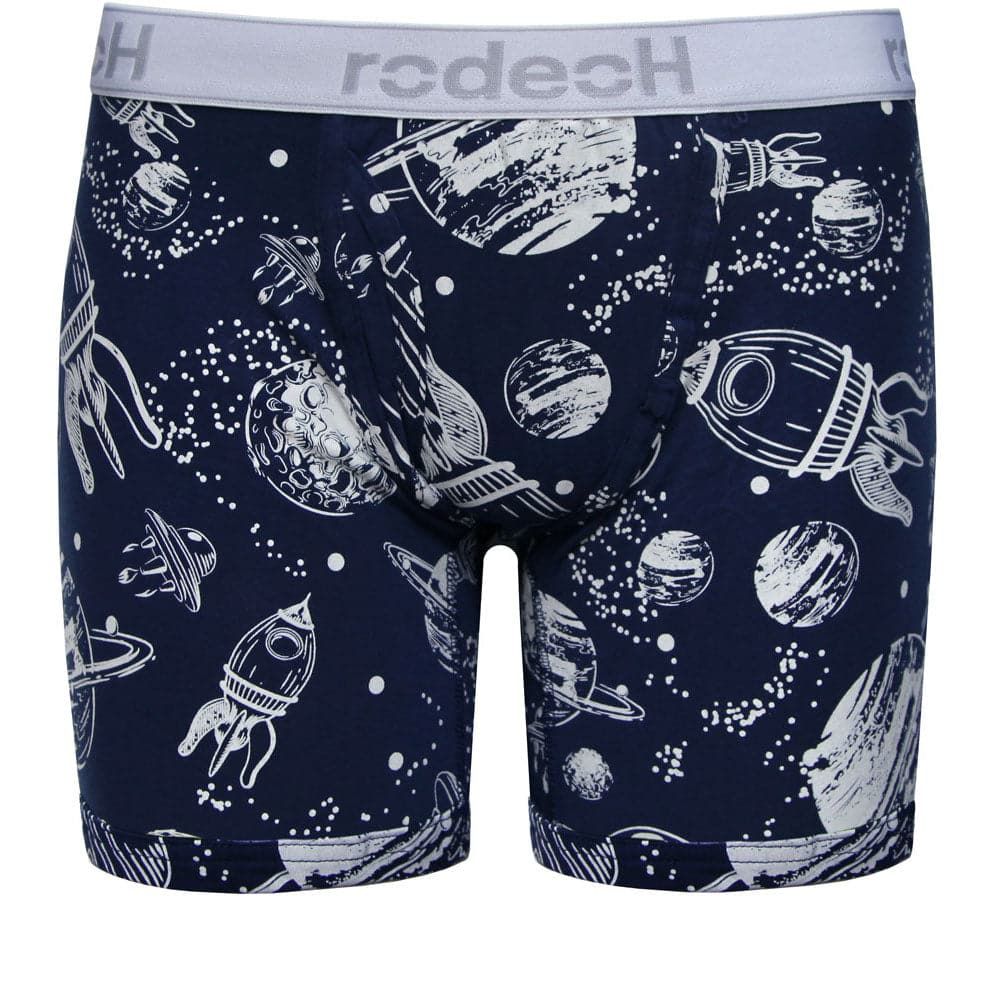 Shift 6&quot; Boxer Packer Underwear - Glow in the Dark - Space