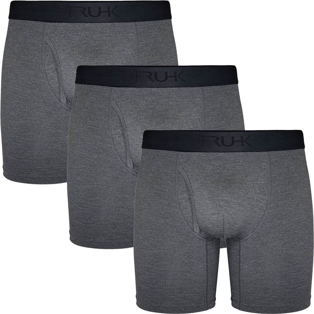 TRUHK Classic Side Opening STP/Packing Boxer 3 pack - Gray - Multipack