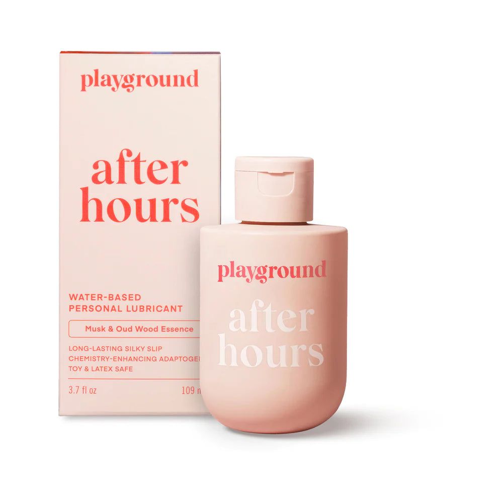 After Hours Water-Based Adaptogen Lubricant - Musk and Oud Wood Essence - 3.7 fl. oz.