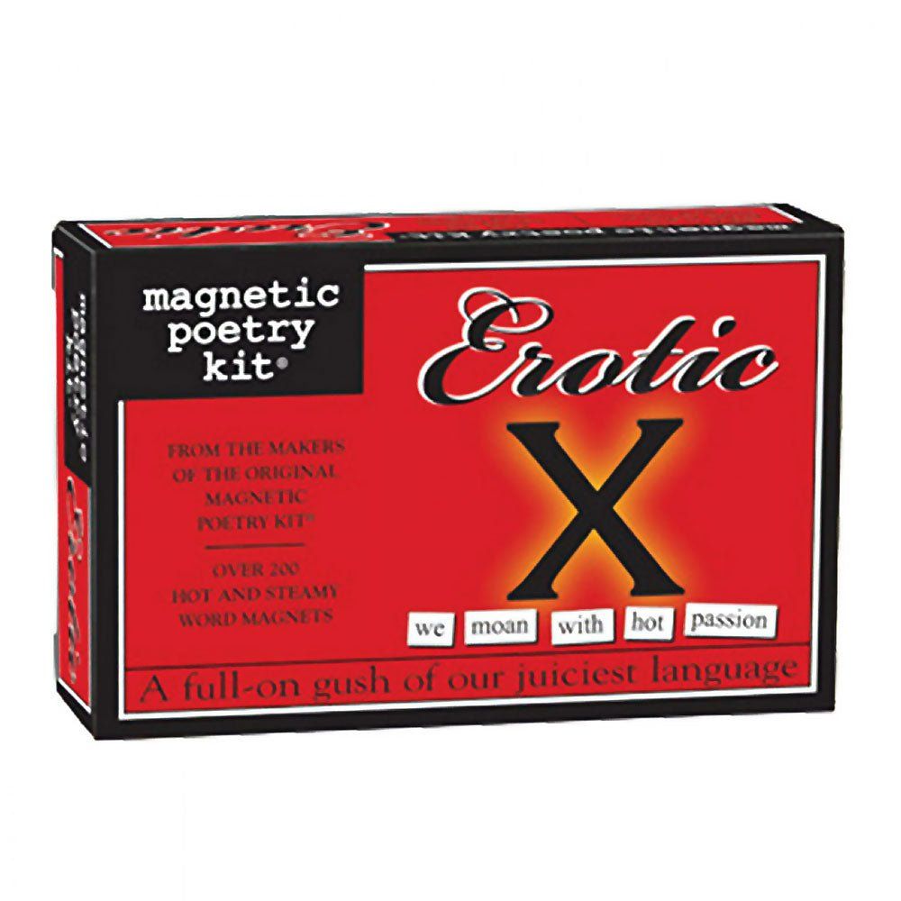 Magnetic Poetry Kit: Erotic X Edition
