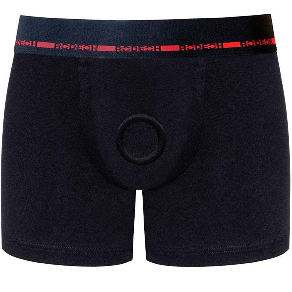 Classic Boxer+ Harness - Black &amp; Red