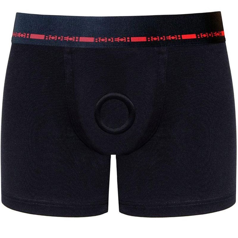 Classic Boxer+ Harness - Black &amp; Red