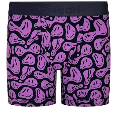Shift 6&quot; Boxer Packer Underwear - Indigo Smiley