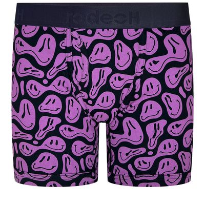 Shift 6&quot; Boxer Underwear - Indigo Smiley