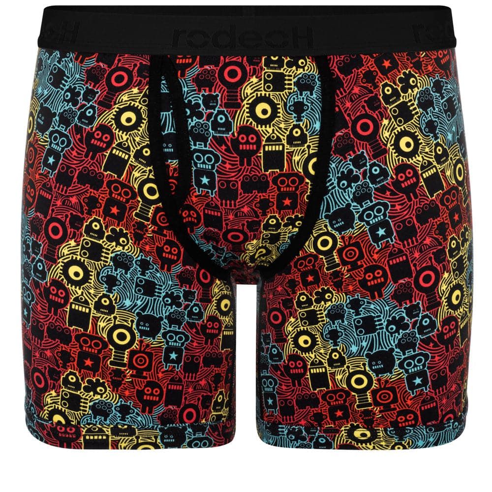 Shift 6&quot; Boxer Packer Underwear - Robots