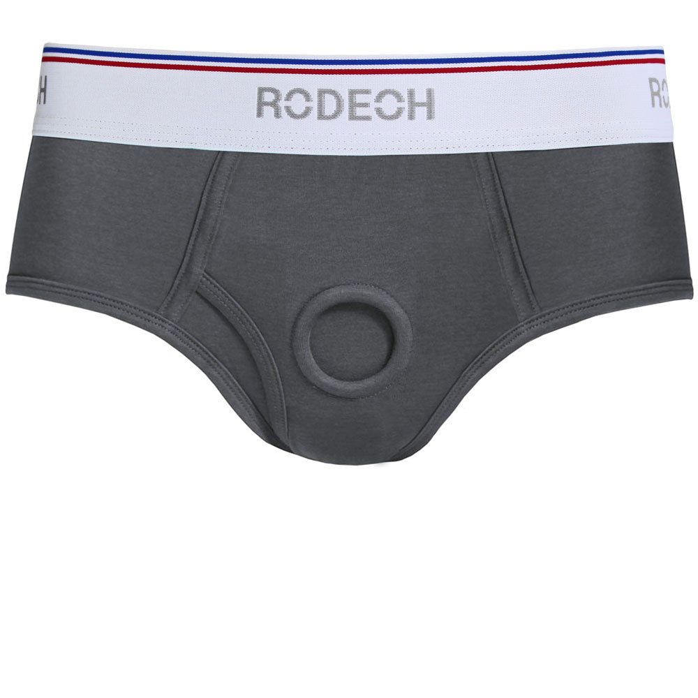 Brief+ Harness - Retro Gray