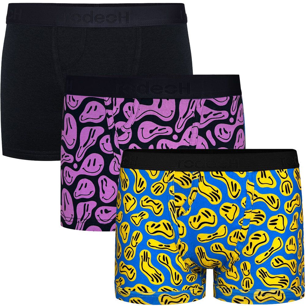 Classic Boxer Packing Underwear 3 Pack - Smiley - Multipack