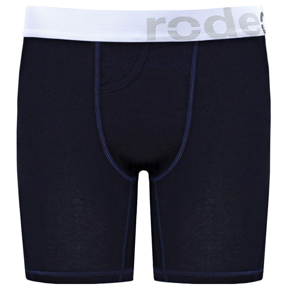 Top Loading Extended Leg Boxer - Deep Blue - FINAL SALE