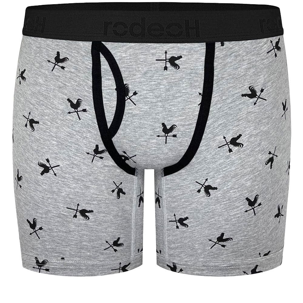 Shift 6&quot; Boxer Packer Underwear - Gray Cocks