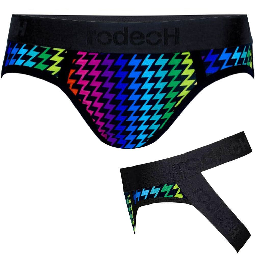 Shift Jock Packer Underwear - Rainbow Lightning