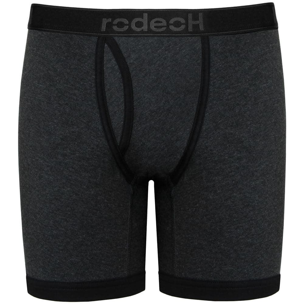 Shift 9&quot; Boxer Underwear - Dark Gray Marle