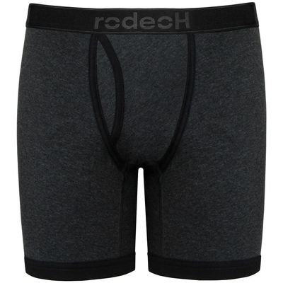 Shift 9" Boxer Underwear - Dark Gray Marle
