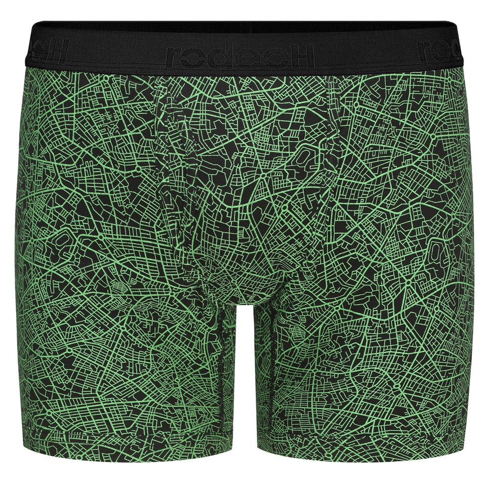 Shift 6&quot; Boxer Packer Underwear - Geometric Green