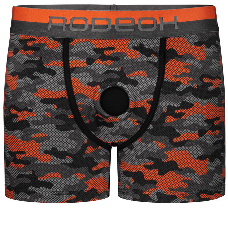 Classic Boxer+ Harness - Orange Camo