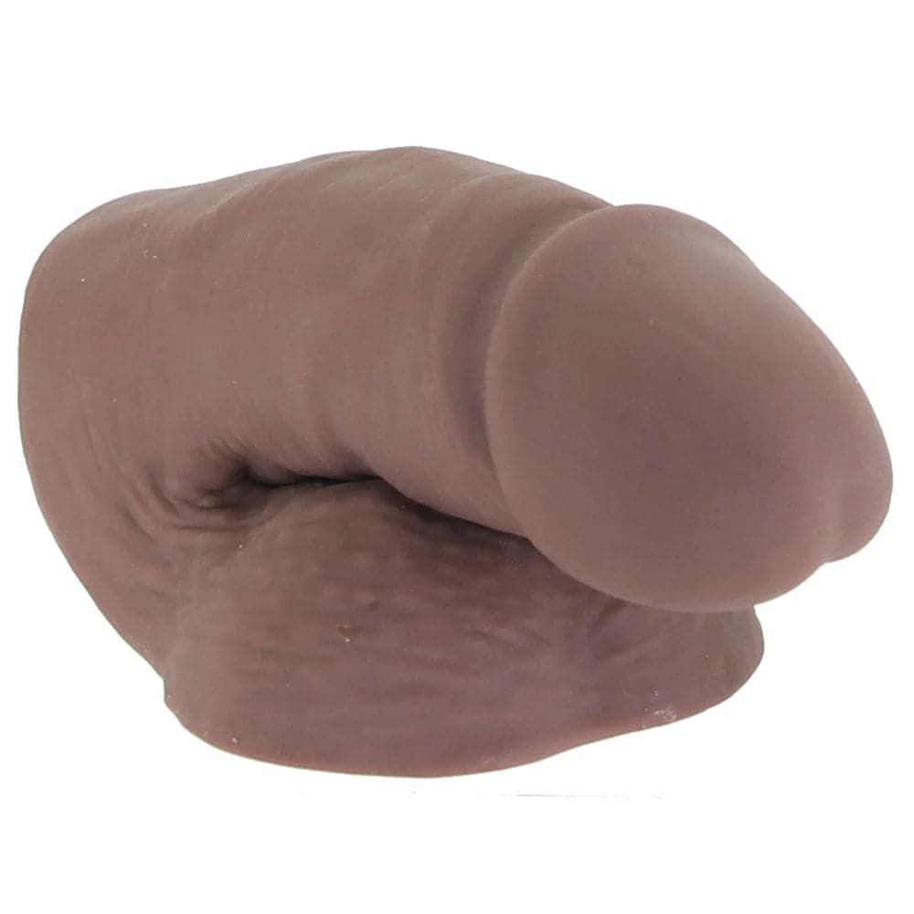 Whipsmart Soft &amp; Discreet 4&quot; Packer - Chocolate