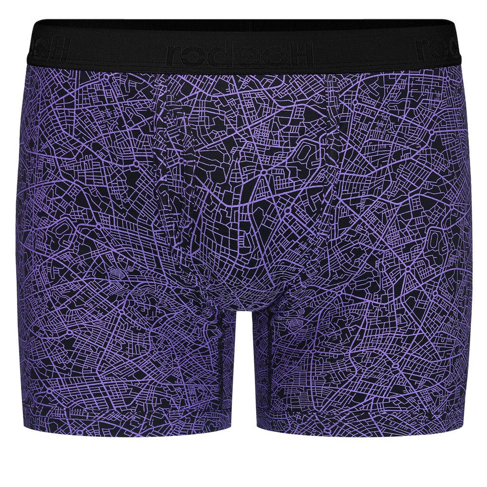 Shift 6&quot; Boxer Packer Underwear - Geometric Purple