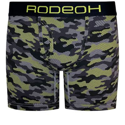 Shift 6&quot; Boxer Underwear - Green Camo