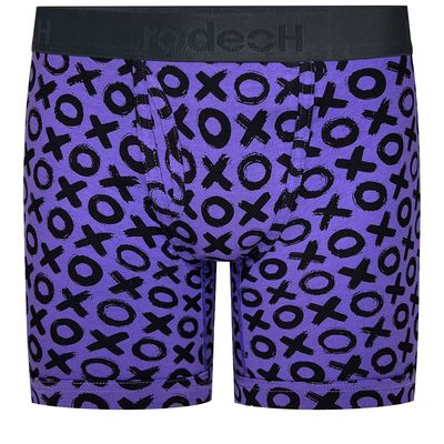 Shift 6&quot; Boxer Packer Underwear - &quot;XOXO&quot; Purple