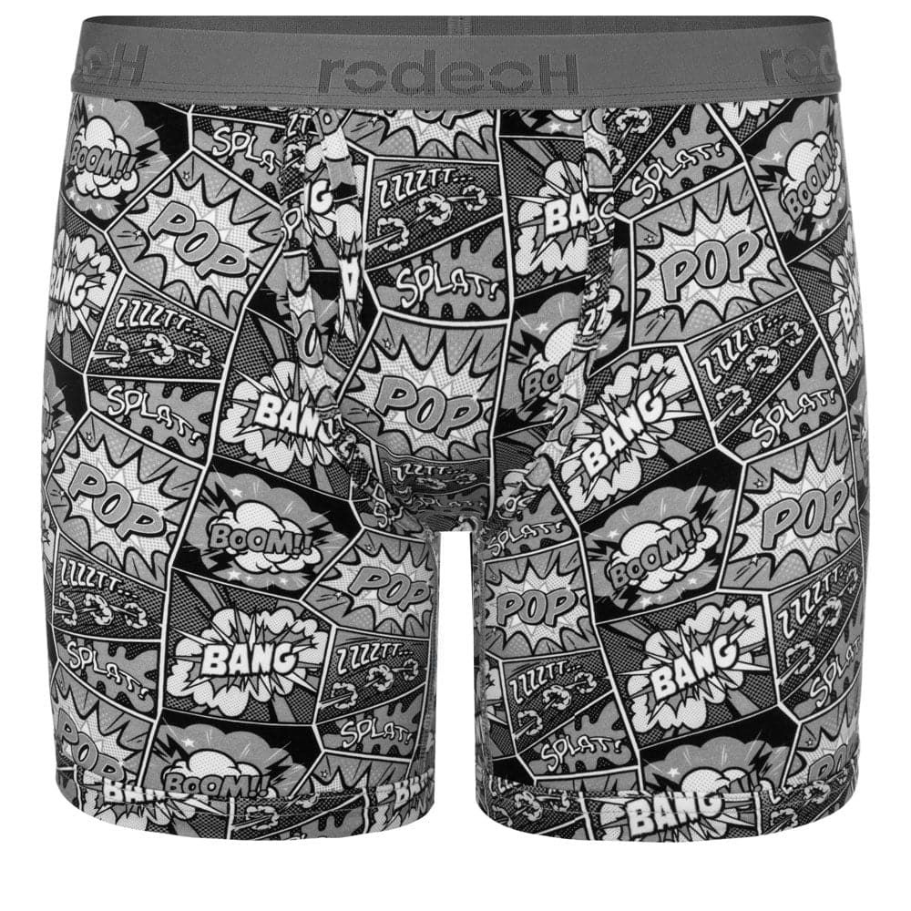 Shift 6&quot; Boxer Underwear - B &amp; W Bang