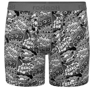 Shift 6" Boxer Underwear - B &amp; W Bang