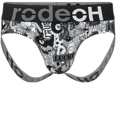 Shift Jock Packer Underwear - Magic 8 Ball - B&amp;W