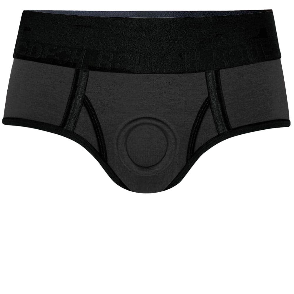 Brief+ Harness - Gray/Black