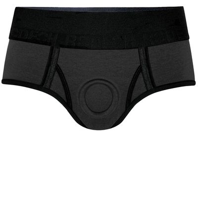 Brief+ Harness - Gray/Black