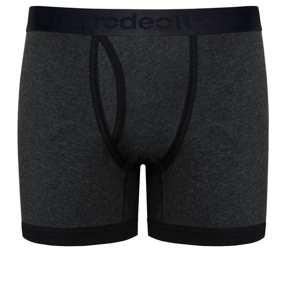 Shift 6&quot; Boxer Underwear - Dark Gray Marle