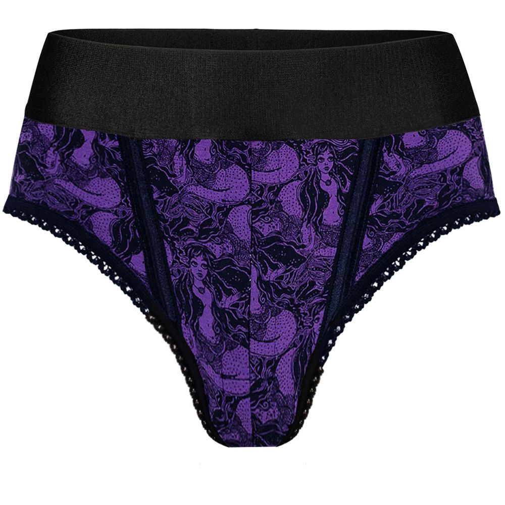 High Cut Panty Harness - Mermaid