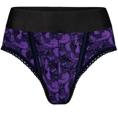 High Cut Panty Harness - Mermaid