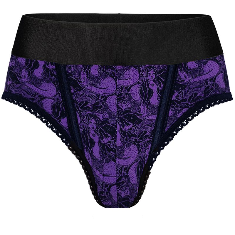 High Cut Panty Harness - Mermaid