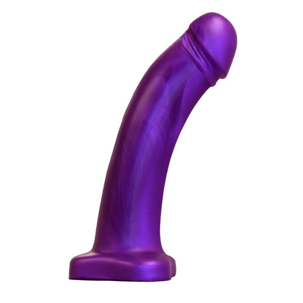 7&quot; Series Silicone Dildo - Pearlescent Violet