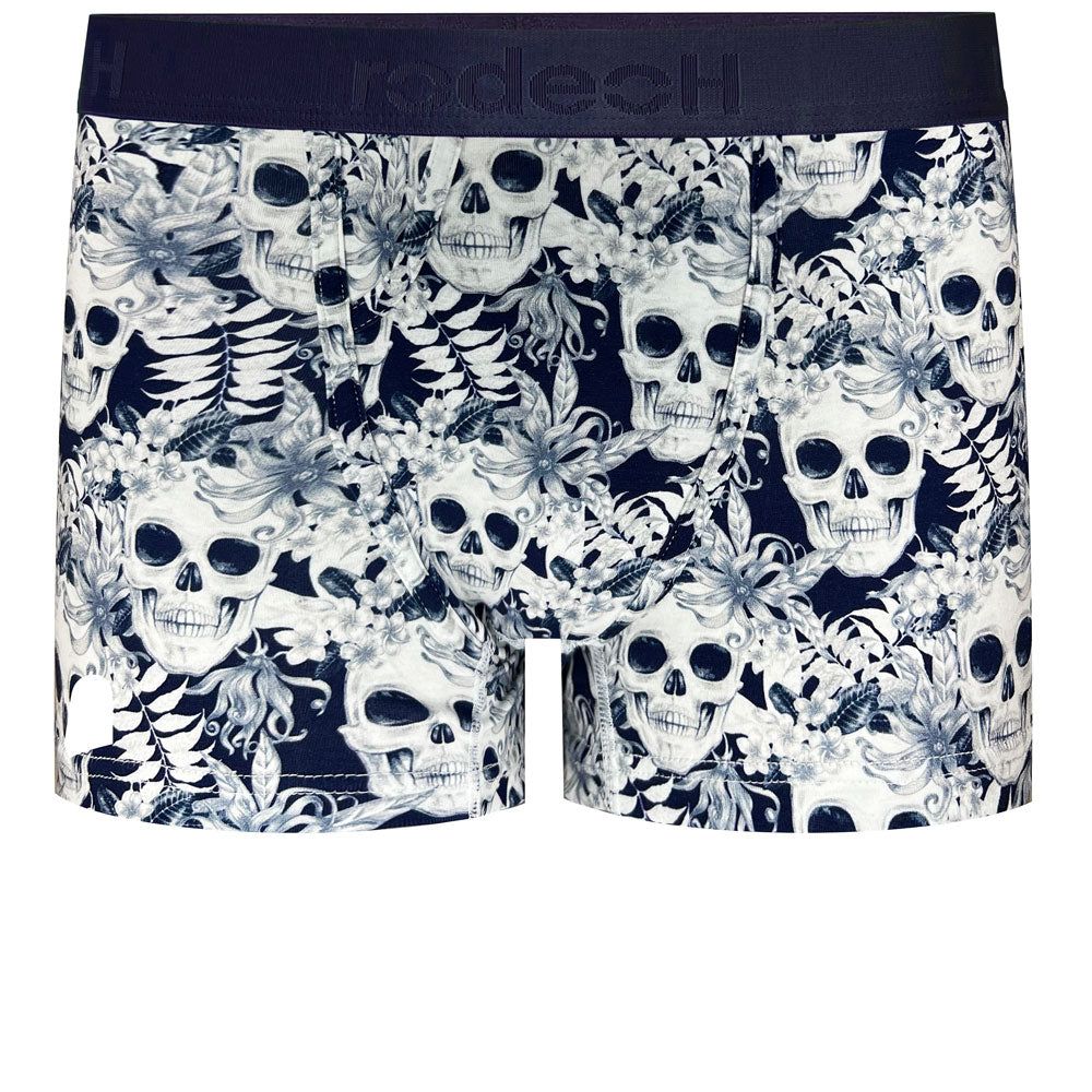 Classic Top Loading Boxer Packing Underwear - Midnight Skulls