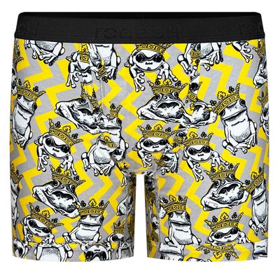 Shift 6&quot; Boxer Packer Underwear - Funky Frogs