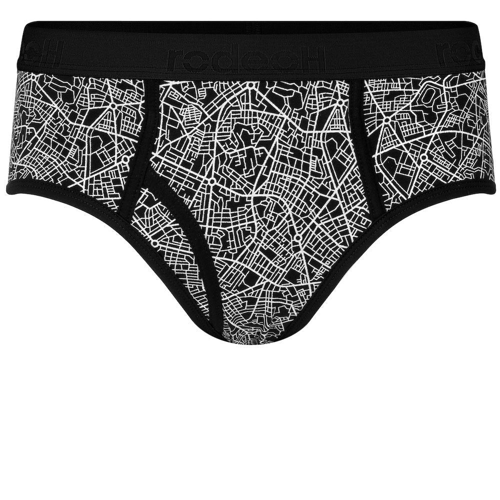 Top Loading Brief Packer Underwear - Geometric