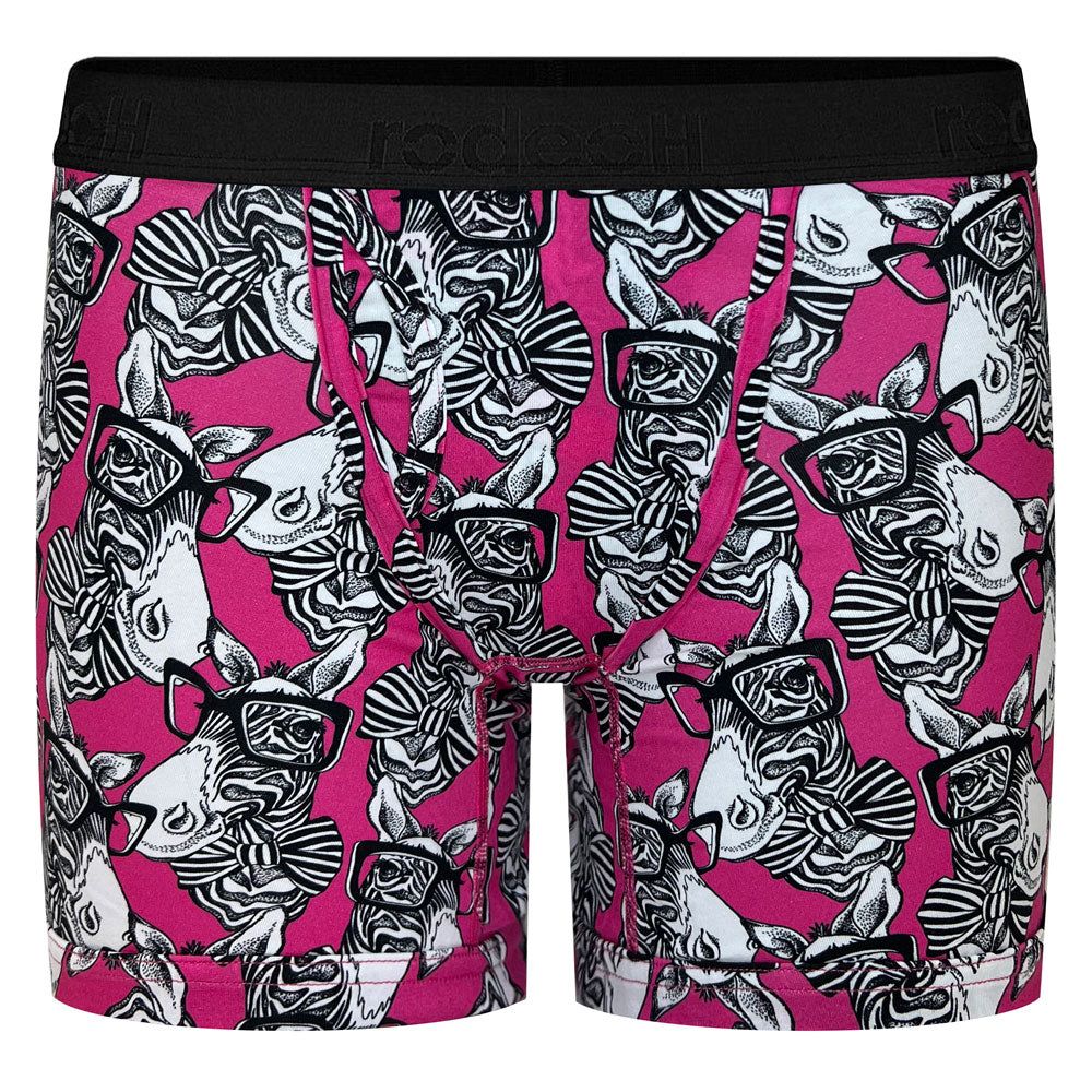 Shift 6&quot; Boxer Underwear - Zebra