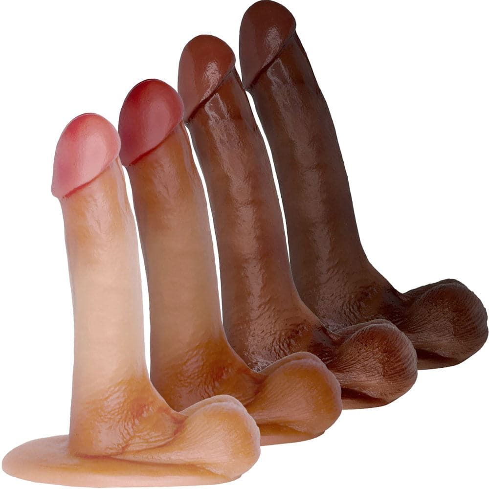 6.5&quot; Hyper Realistic Silicone Dildo