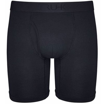 9&quot; TRUHK Classic Boxer STP/Packing Underwear - Side Opening - Black