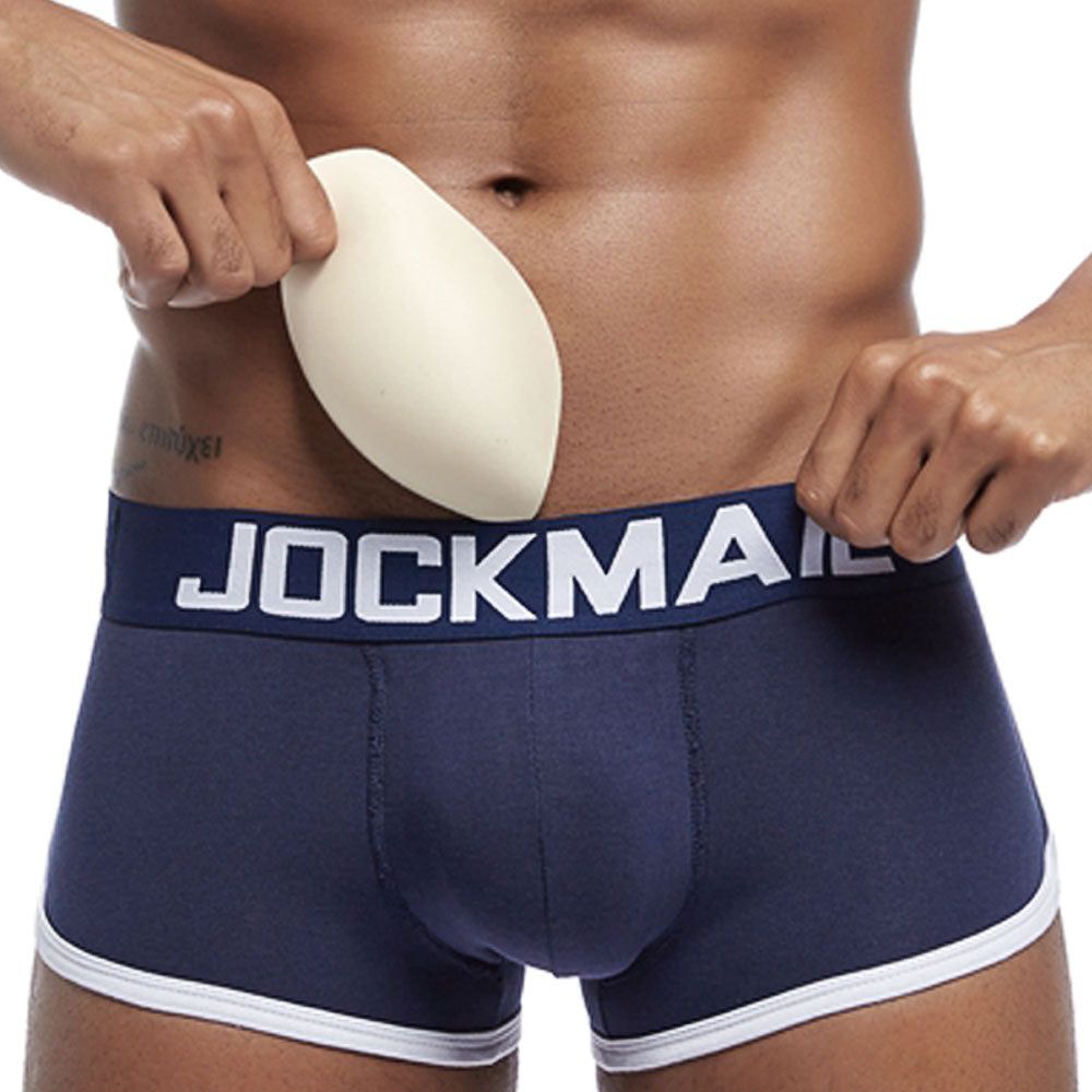 Boxer Brief Hybrid Classic Packer Underwear - Dark Blue