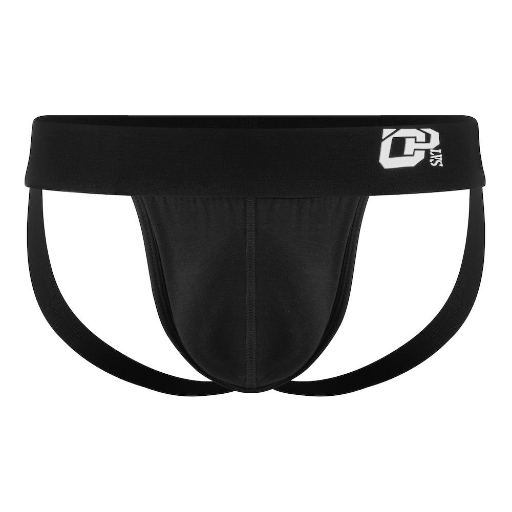ORLVS Cotton Jock Packing Underwear - Black